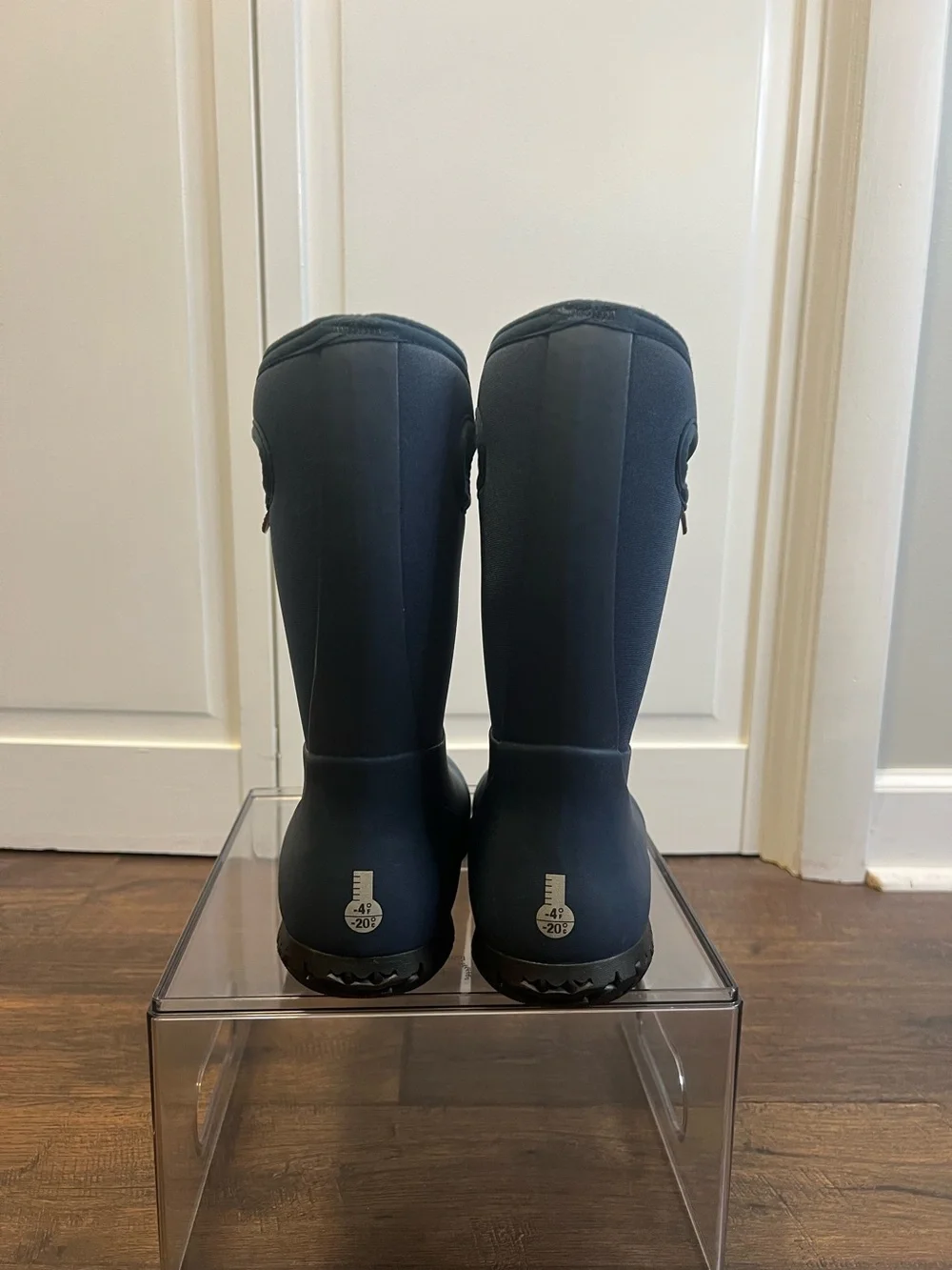 Bogs Kids York Solid Waterproof Boots Size Youth 2 Color Blue
